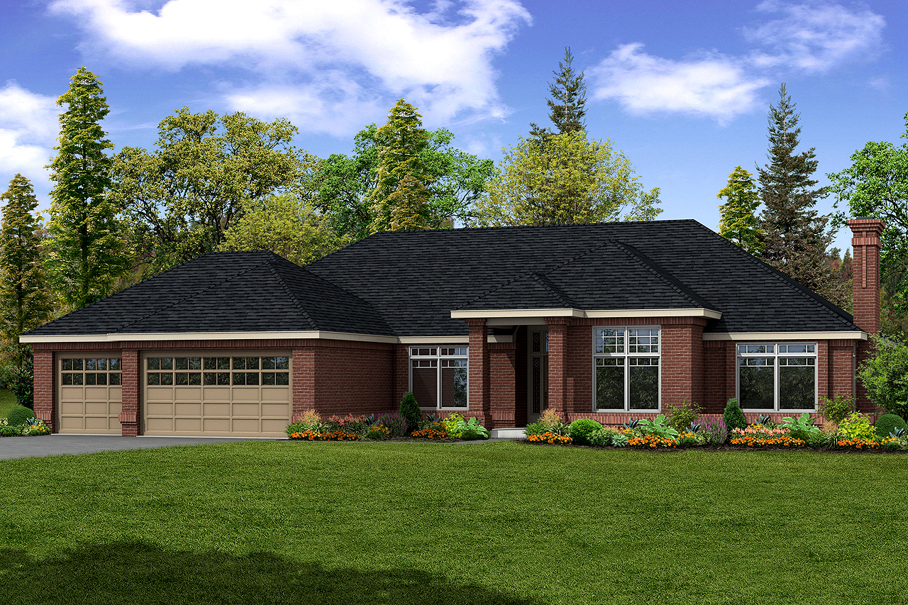 Contemporary House Plan, Home Plan, Featured House Plan of the Week, Westbrook 30-065