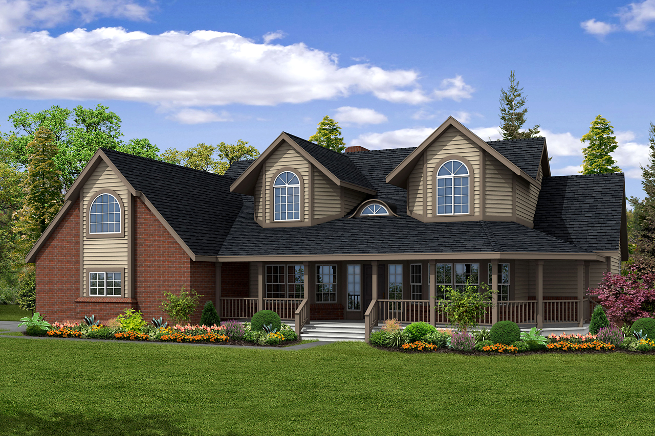 Featured House Plan of the Week, Country House Plan, Home Plan, Heartridge 10-250