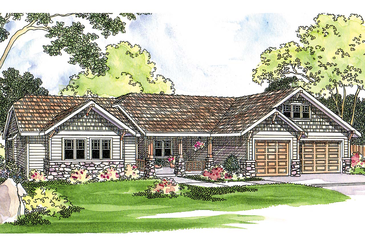 Pinedale 30-228, Craftsman House Plan, Home Plan, Ranch House Plan