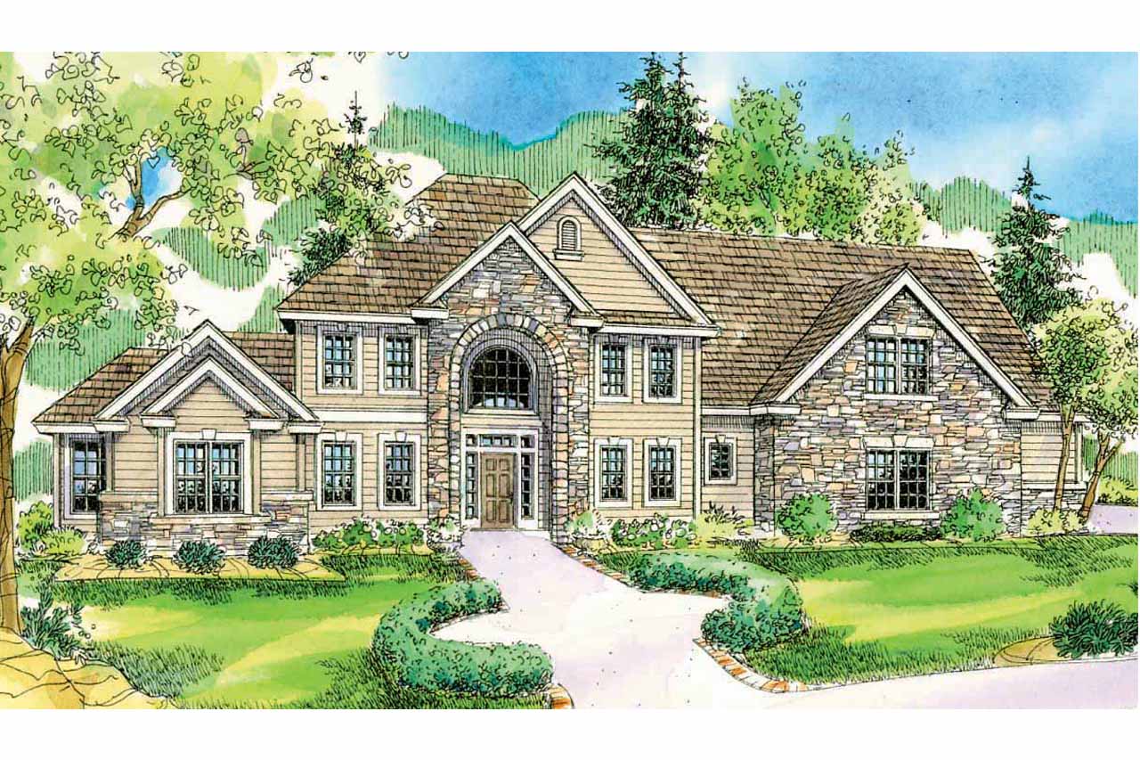 European House Plan, Home Plan, Featured House Plan of the Week, Charlottesville 30-650