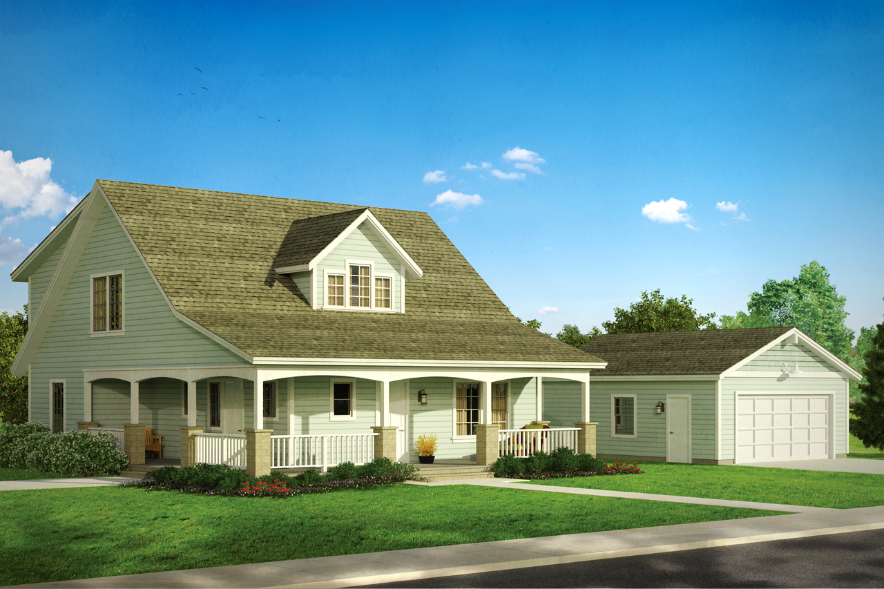 Duplex Plan, Craftsman House Plan, Home Plan, Tupelo 60-006