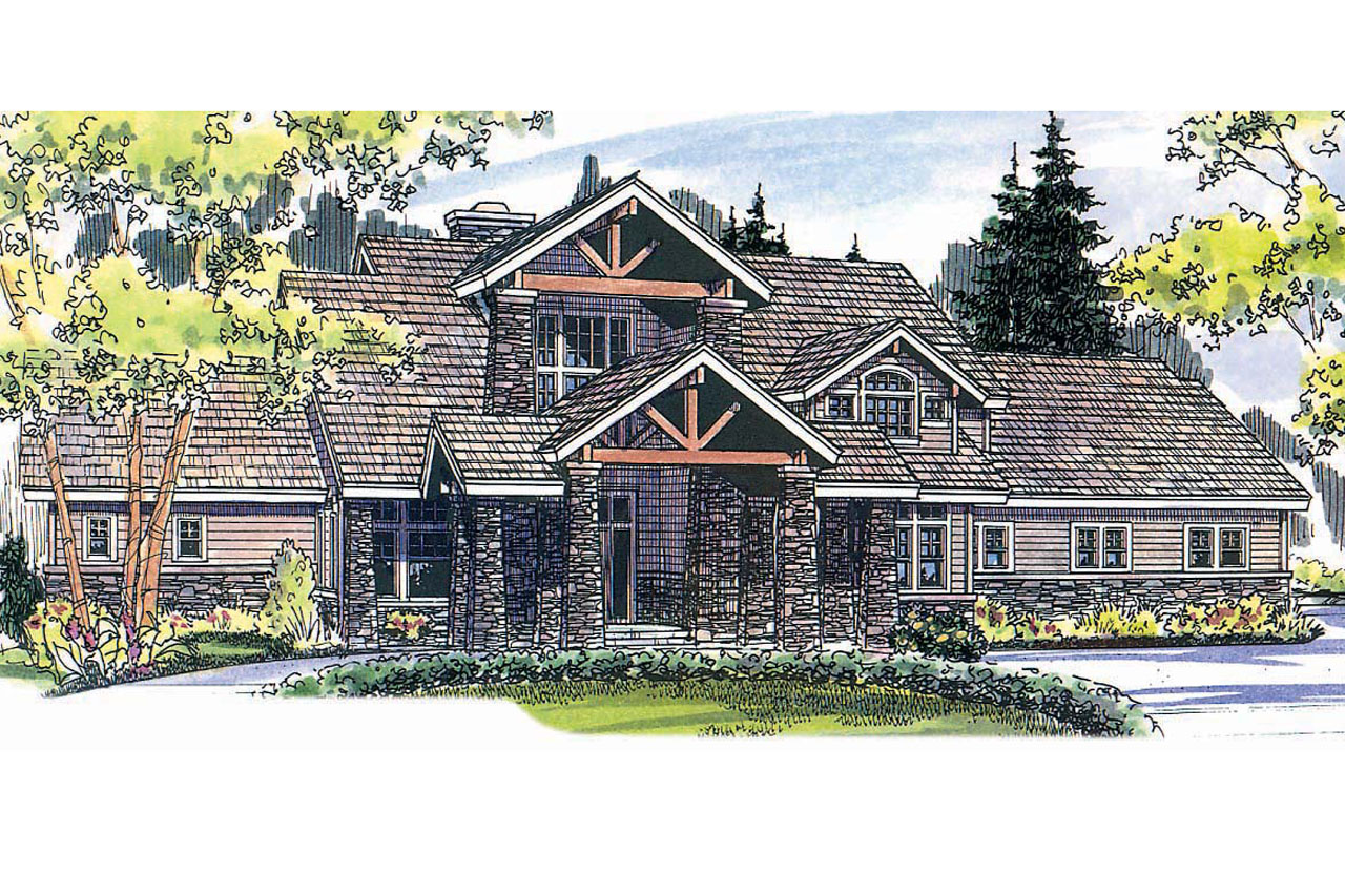 Featured House Plan of the Week, Lodge Style House Plan, Home Plan, Timberfield 30-341, Dog Friendly