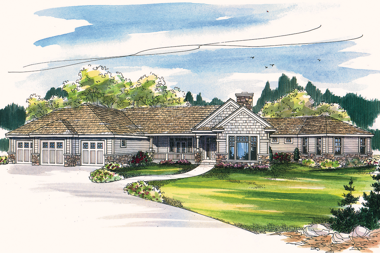 Featured House Plan of the Week, Bellewood 30-292, Ranch House Plan, Home Plan
