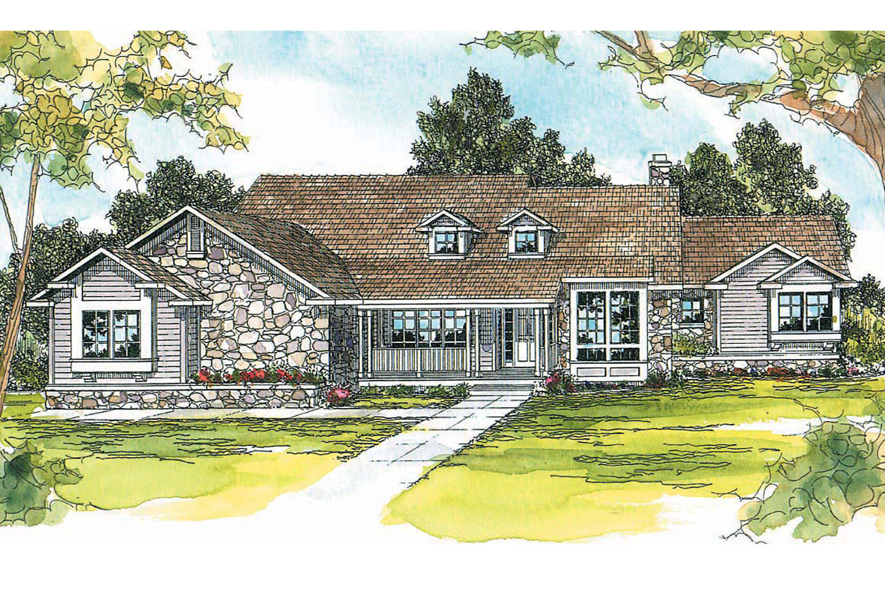 Ranch House Plan, Country Home Plan, Cameron 10-338, Featured House Plan of the Week