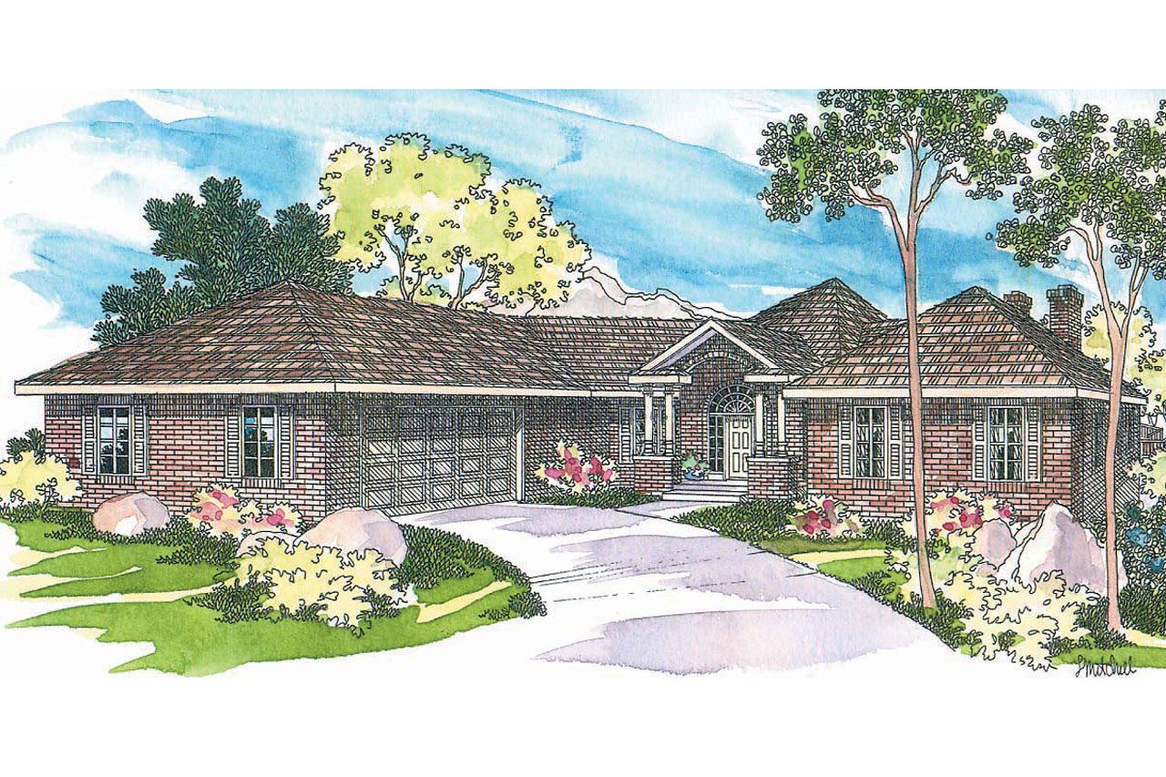 Featured House Plan of the Week, Traditional House Plan, Hexagonal Home Plan, Linfield 10-322