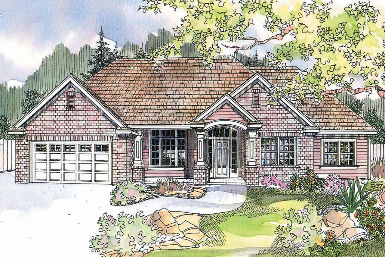 Featured House Plan of the Week, Traditional House Plan, Home Plan, Parkcrest 30-561