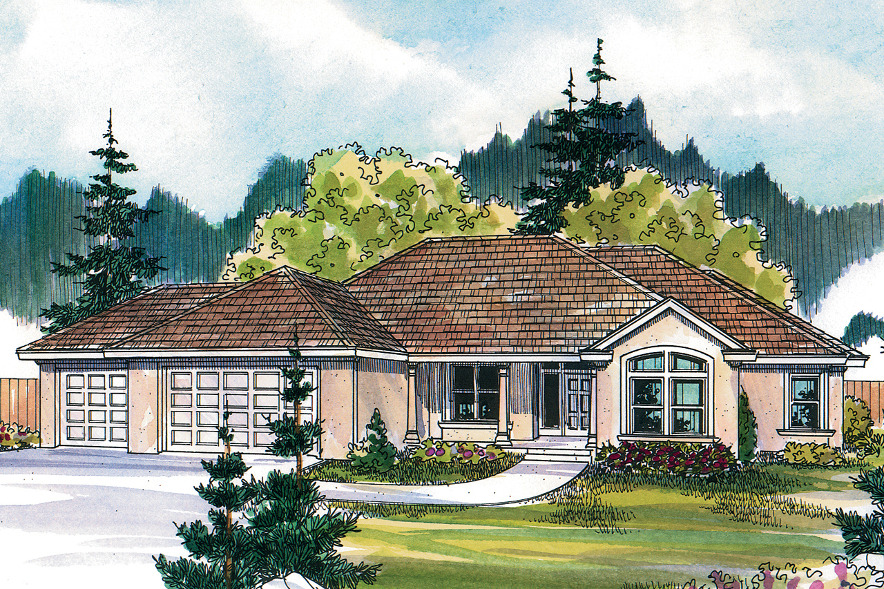 Featured House Plan of the Week, Tuscan House Plan, Home Plan, Brittany 30-317