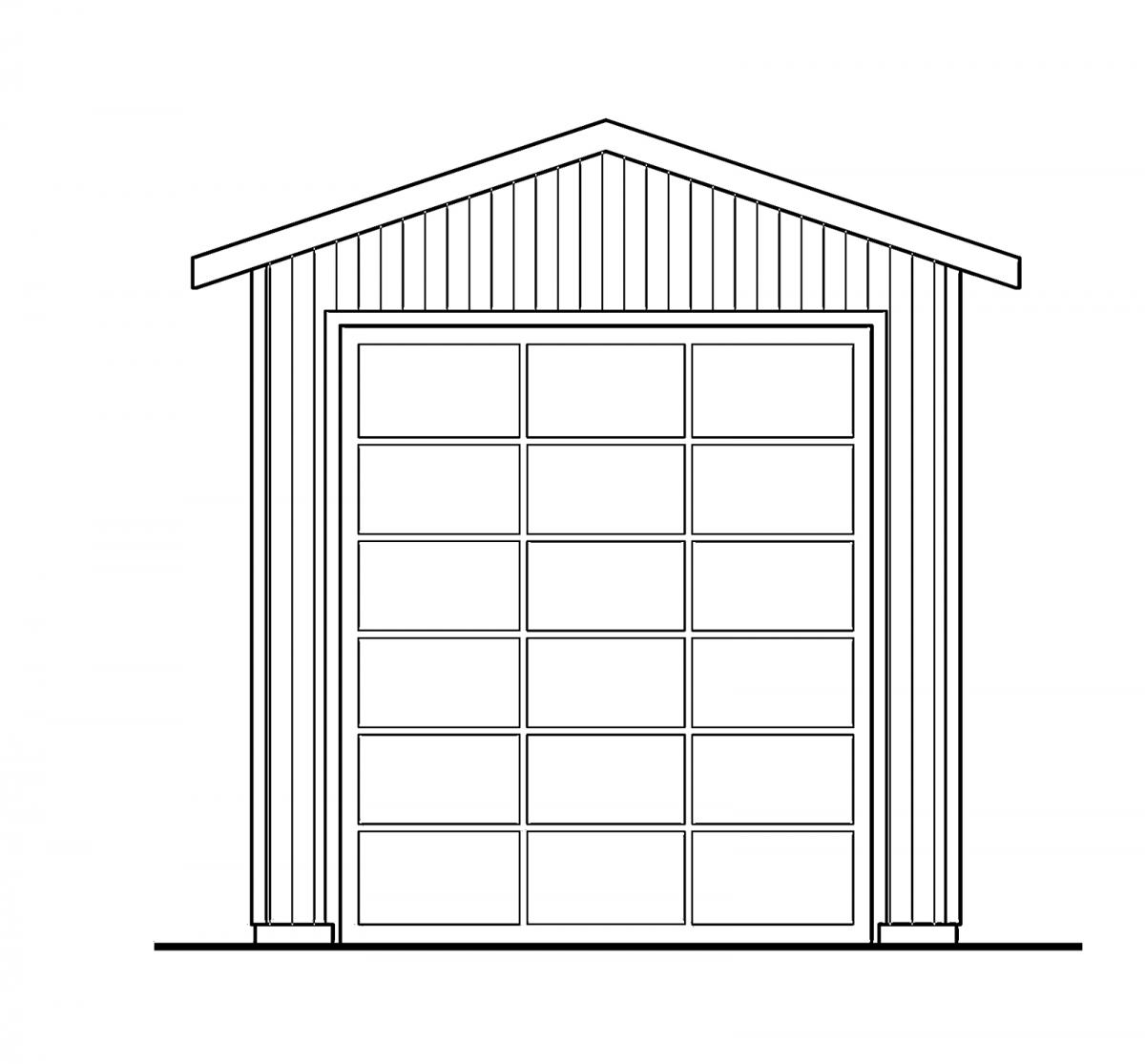 RV Garage 20-090 - Garage Plans
