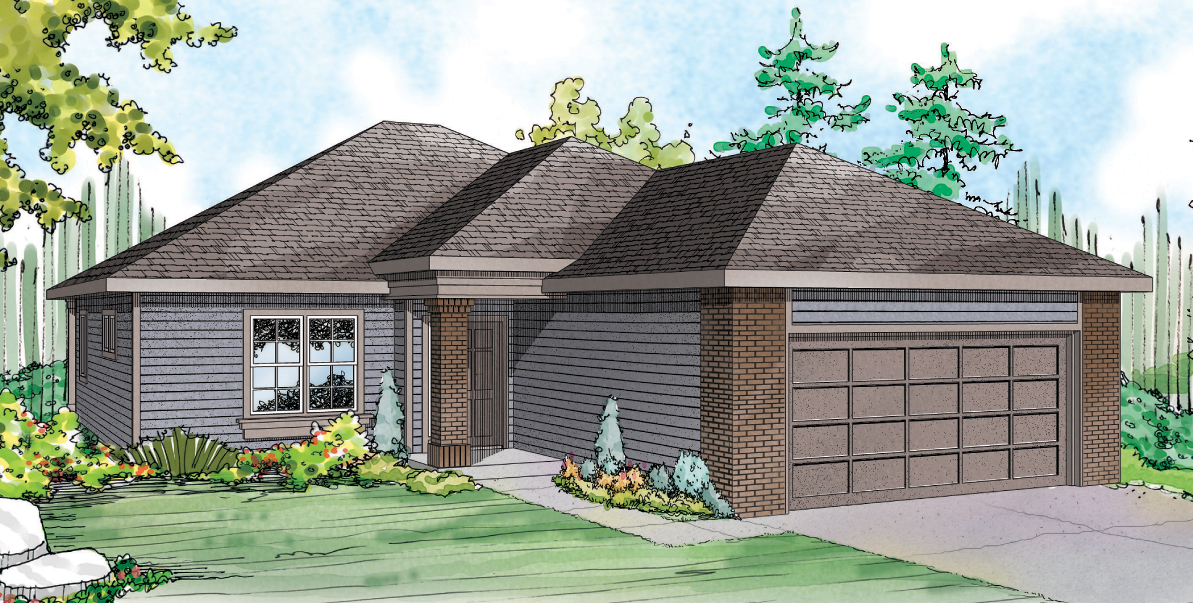 Alden 30-904, Traditional House Plan, Small Home Plan