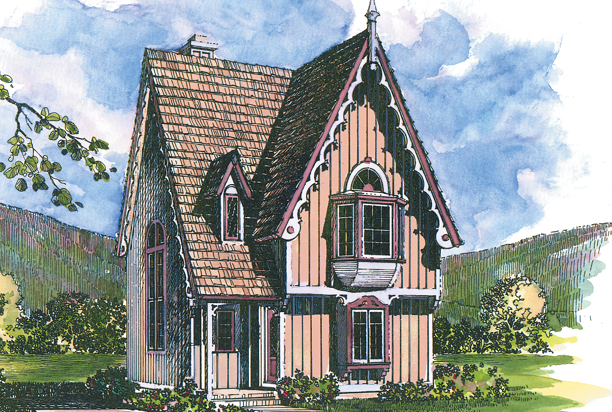 Langston 42-027 - Victorian Home Plan