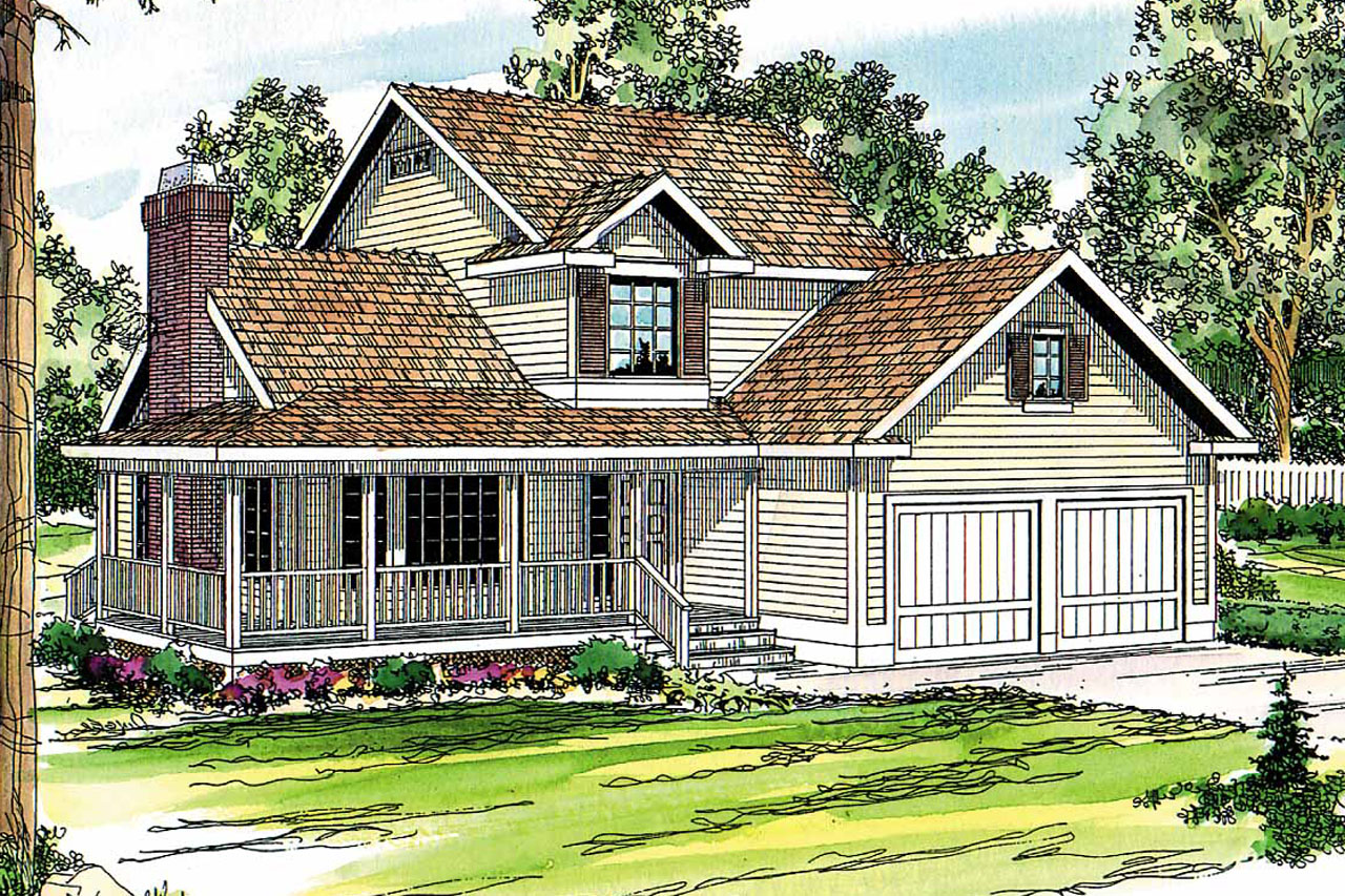Country House Plan, Home Plan, Featured House Plan of  the Week, Bristol 10-184