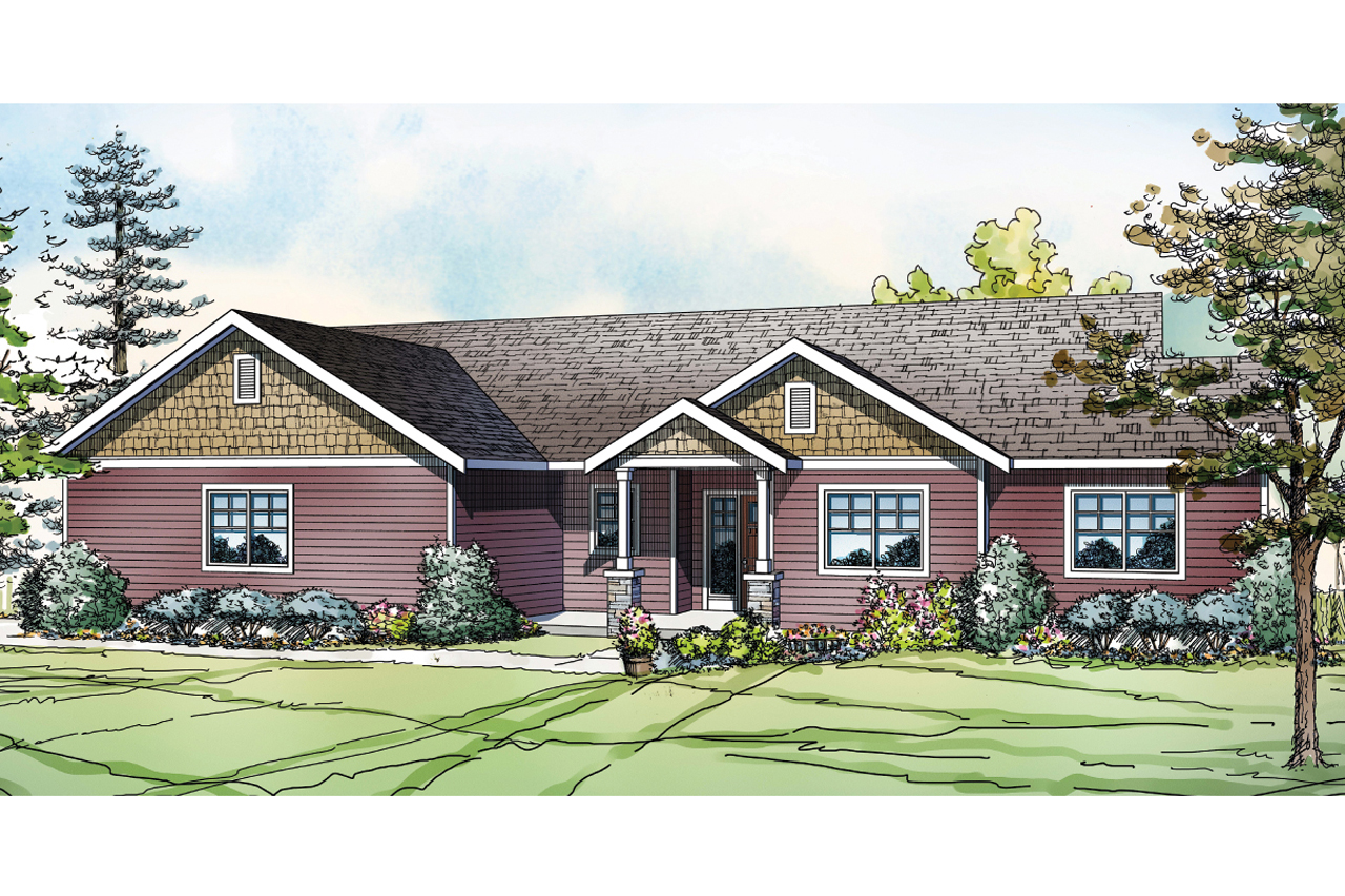 Country House Plan, Country Home Plan, Kensington 30-843