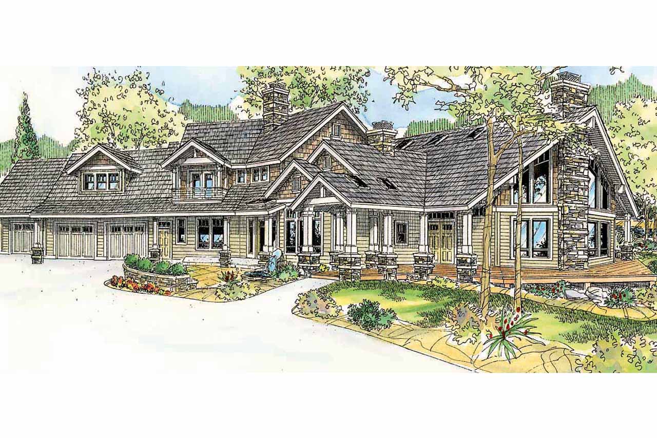 Cottage House Plan with Dual Master Suites | Don Gardner