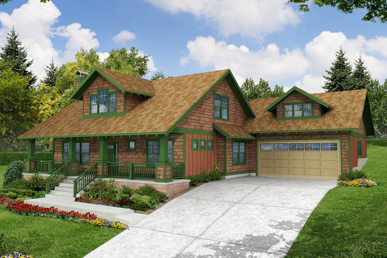Craftsman House Plan, Home Plan, Carrington 30-360
