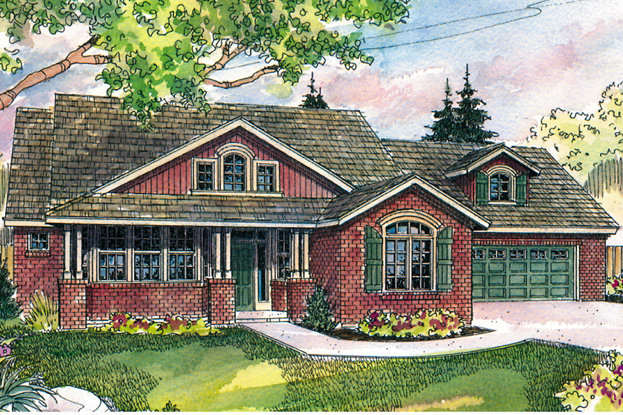 Featured House Plan of the Week, Craftsman House Plan, Home Plan, Heartsong 10-470