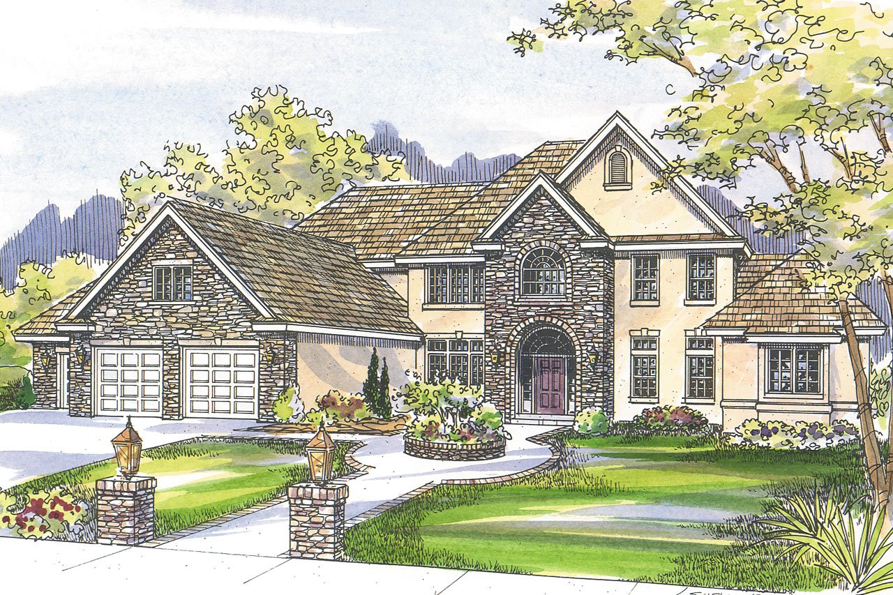 Featured House Plan of the Week, European Home Plan, European House Plan, Avalon 30-306