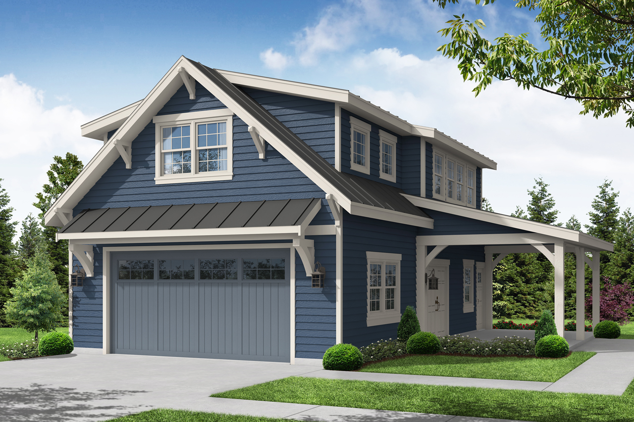 2 Car Garage Plan 20-291