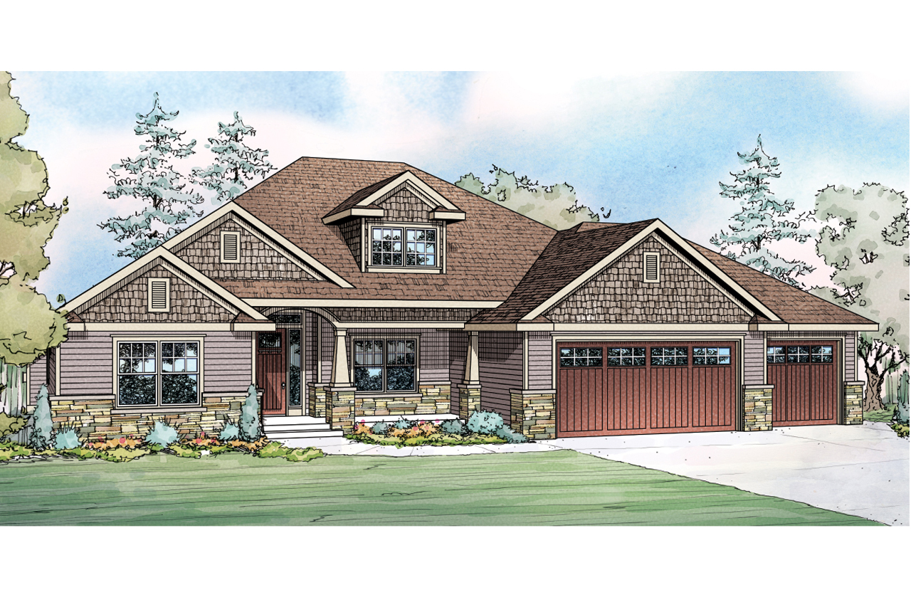 Ranch House Plan - Jamestown 30-827