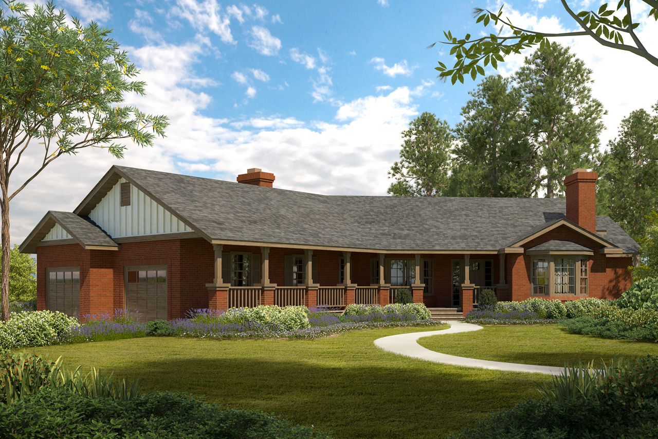 Featured House Plan of the Week, Ranch House Plan, Home Plan, Saginaw 10-251