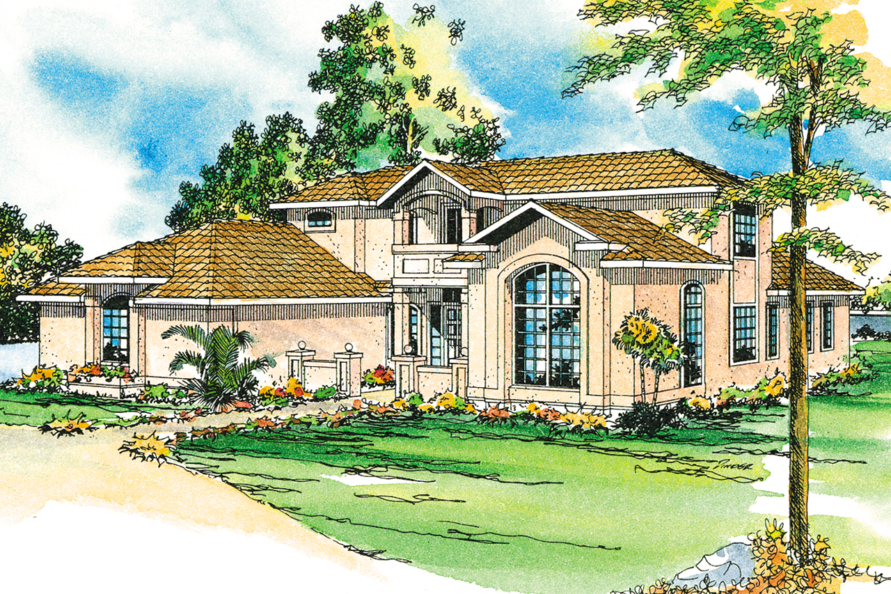 Southwest House Plan, Home Plan Roswell 11-086, Featured House Plan of the Week